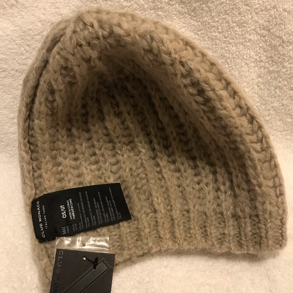 Club Monaco Italian Yarn Hat